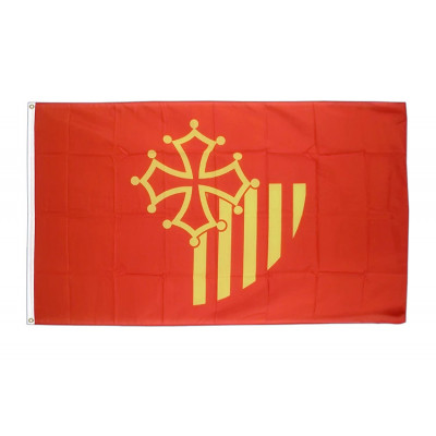 Festival Drapeau Languedoc Roussillon : 90 x 150 cm myfestival 