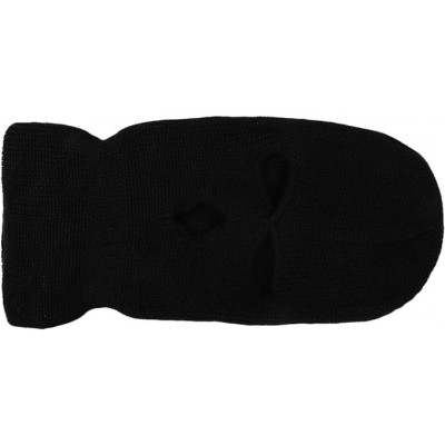 Festival Cagoule noire 3 trous tricotée myfestival 