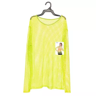 Festival Chemise en résille jaune fluo (M/L) myfestival 