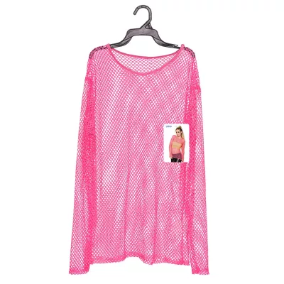 Festival Chemise en résille rose fluo (M/L) myfestival 