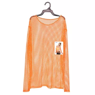 Festival Chemise en résille orange fluo (M/L) myfestival 