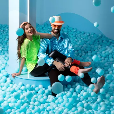 Festival Legging Glance noir (M stretch) myfestival 