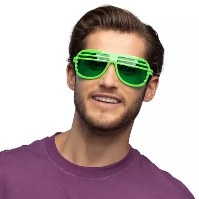 Festival Lunettes party Vegas 4 couleurs fluo ass. myfestival 