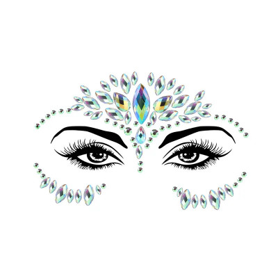 Festival Bijoux pour visage adhésifs - H myfestival 