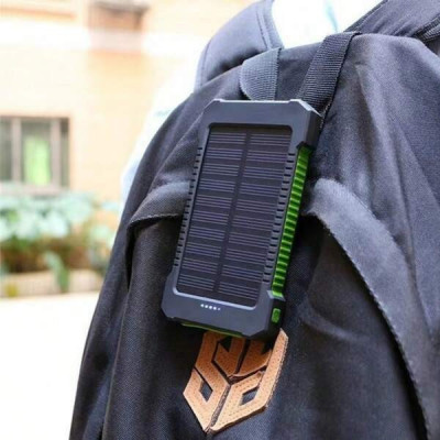 Festival Lampe torche et chargeur de poche avec alimentation solaire étanche 20 000 mAh myfestival 