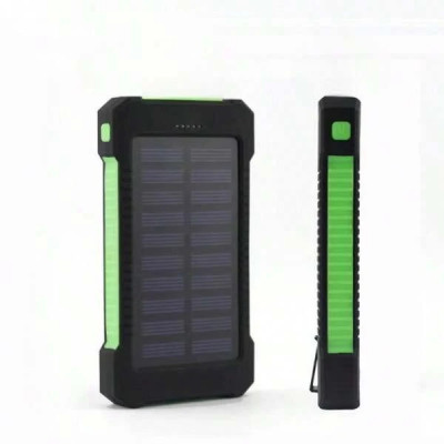 Festival Lampe torche et chargeur de poche avec alimentation solaire étanche 20 000 mAh myfestival 