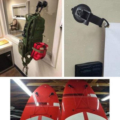 Festival 4x Attaches avec ventouses pour camping en festival myfestival 